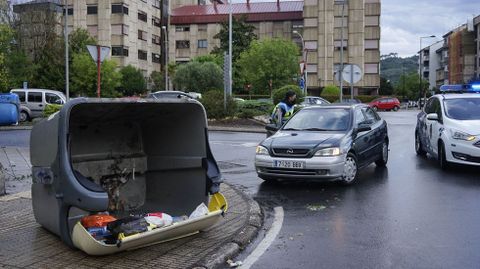 El viento arrancó árboles en casi todas las calles