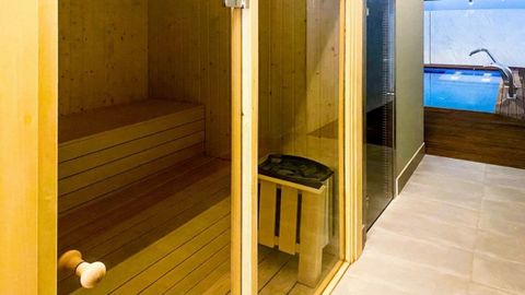 Spa del nuevo hotel OCA en la ciudad de Ourense