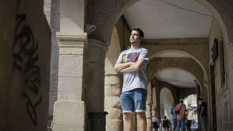 El ourensano Pablo Sobrado alcanzó este lunes los 100.000 seguidores en Twitter