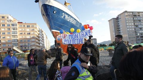 Manifestación en el 2015