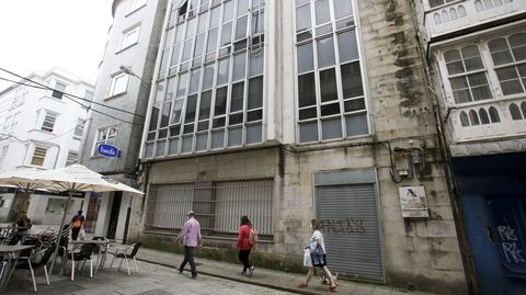 El edificio de la calle Magdalena se abandonó en 2006 por el traslado de Hacienda a Telleiras