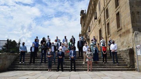 Asistentes a la presentación oficial de la nueva aplicación turística