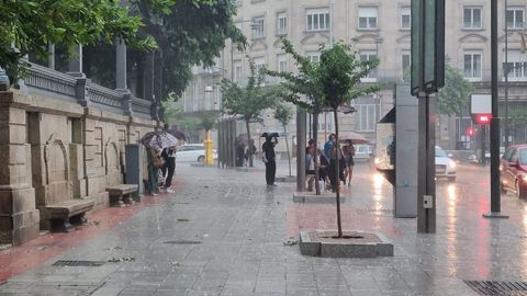 Tormenta en Ourense