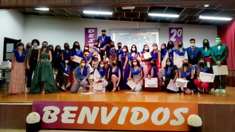 Acto de graduación en el IES Martaguisela.