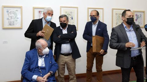 Inauguración exposición No ronsel do Camiño