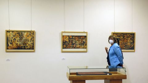 Inauguración exposición No ronsel do Camiño