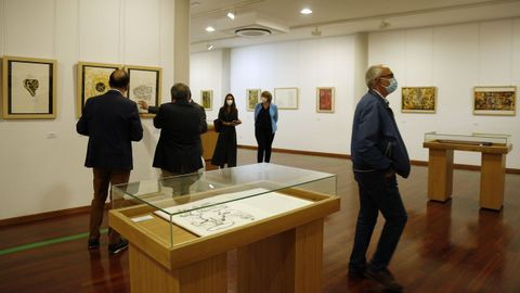Inauguración exposición No ronsel do Camiño