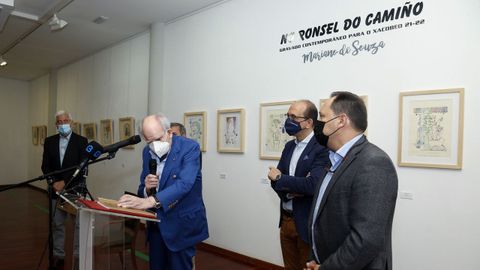 Inauguración exposición No ronsel do Camiño