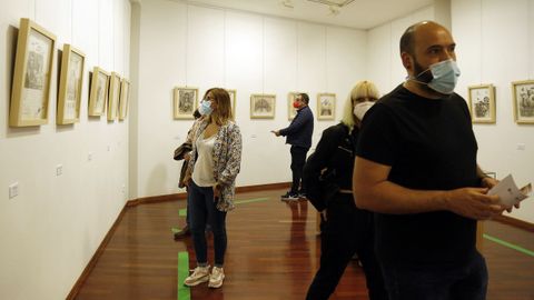 Inauguración exposición No ronsel do Camiño