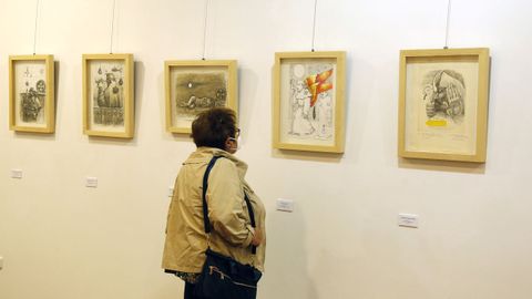 Inauguración exposición No ronsel do Camiño