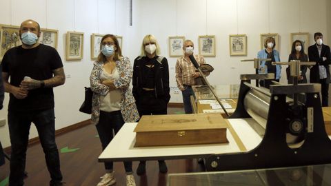 Inauguración exposición No ronsel do Camiño