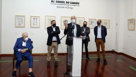 Inauguración exposición No ronsel do Camiño