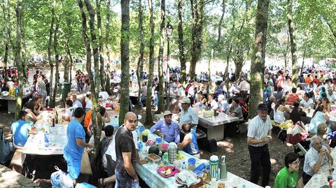 Una imagen de archivo de la Festa da Familia