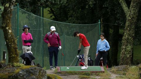 La cita reunió a 115 golfistas en las instalaciones de Barbanza Golf