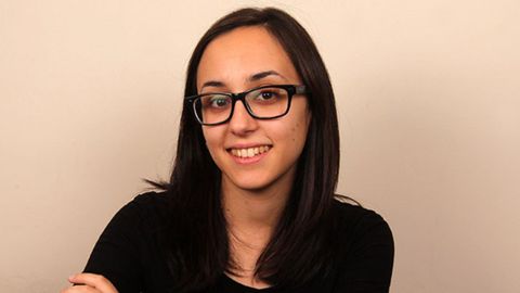Sara Vila Alonso, gañadora do premio Illa Nova.