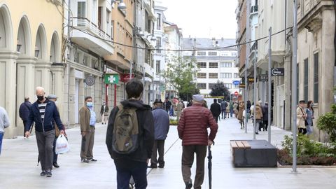 La calle Quiroga Ballesteros ha sido la última en peatonalizar
