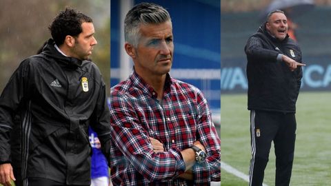 Álex Díaz, Roberto Suárez y Mario Prieto