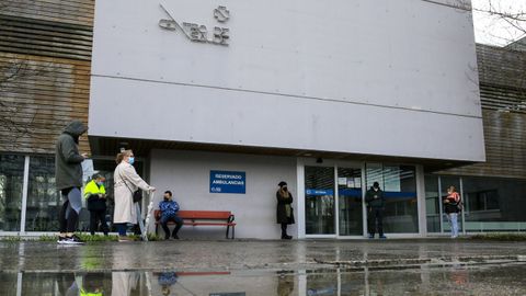 Cribado en el centro de salud de Sarria, en una imagen de archivo