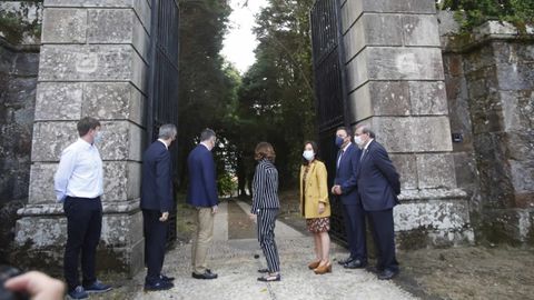Abren al público los jardines del pazo de Meirás