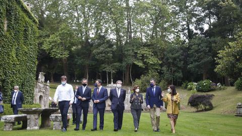 Abren al público los jardines del pazo de Meirás