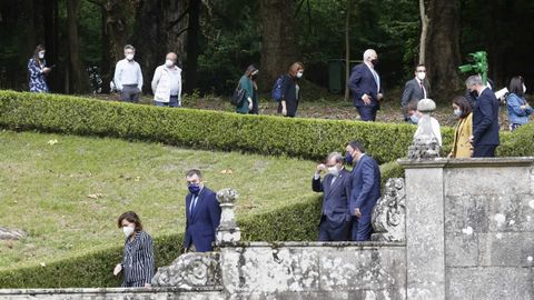 Abren al público los jardines del pazo de Meirás