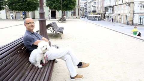 Primer día sin mascarillas en Lugo