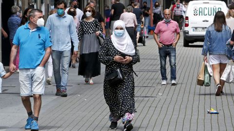 Sin mascarillas obligatorias al aire libre en Pontevedra