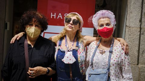 Sin mascarilla en Ourense