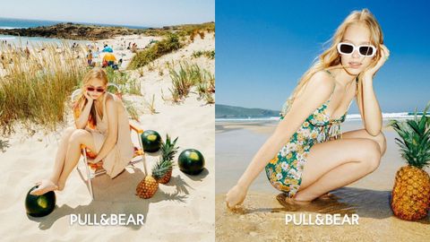 Las imágenes de la campaña Tropical Summer. La firma de moda joven ha publicado las instantáneas de esta colección veraniega en su página web y en los perfiles de sus redes sociales