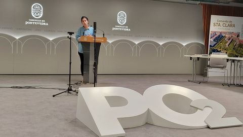 Anabel Gulías, portavoz del gobierno local de Pontevedra