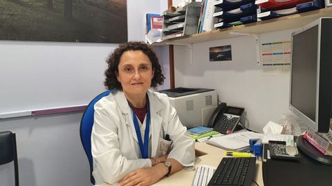 Ana Vale, hematóloga del Chuac