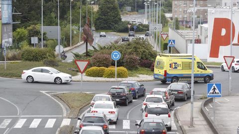 La confluencia de la FE-13 y la Trinchera es la rotonda con más accidentes el pasado año