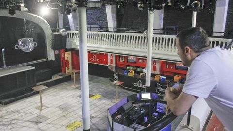 En la imagen, la sala Coliseo de Pontedeume, que reabres este viernes, 2 de julio
