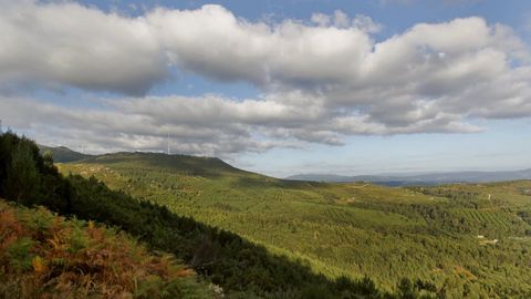 Mirador monte Xiabre, Vilagarca