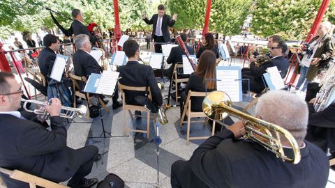 Foto de arquivo da Banda Municipal de Música de Lugo