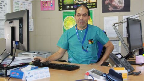 Sergio González Palanca es el jefe de Ginecología y Obstetricia del Hospital Comarcal de Valdeorras
