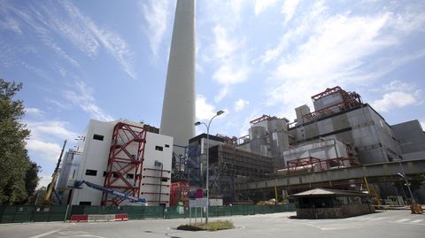 La central de Endesa en As Pontes, en foto de archivo, lleva dos años con escaso uso