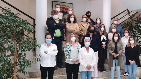Minuto de silencio en Cerceda