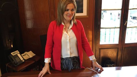 La alcaldesa de Redondela, Digna Rivas, asumirá las funciones de forma transitoria