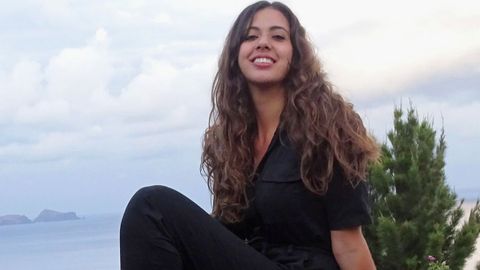Claudia Pineda, alumna de Belas Artes en Pontevedra, cuyo corto «El viaje, 1988» se proyectará en una sección del Festival de Cannes