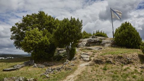 Yacimiento en el que se situaba el castillo de Allariz.