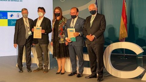 La entrega de los sellos tuvo lugar en un acto celebrado en Madrid