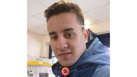 El joven Avelino Díaz se sumó al cribado masivo sin esperar que fuese positivo