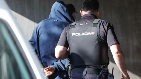 Entrada a disposición judicial de los detenidos
