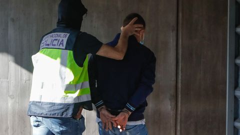 Entrada de los detenidos a disposición judicial