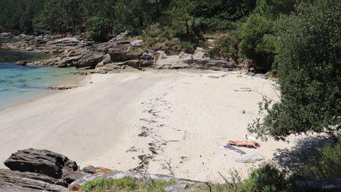 Cala de Area Triga o A Curva en Muros