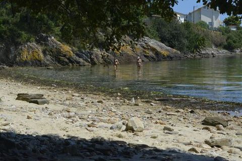 Cala de O Tronco en Rianxo