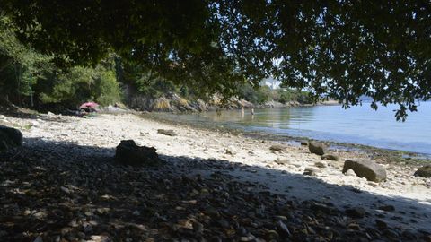 Cala de O Tronco en Rianxo