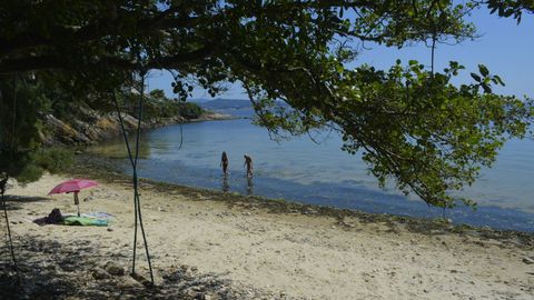 Cala de O Tronco en Rianxo