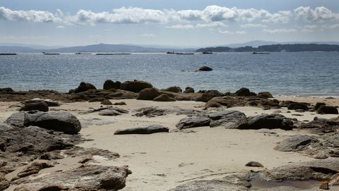 Cala de Niñeiriños en A Pobra